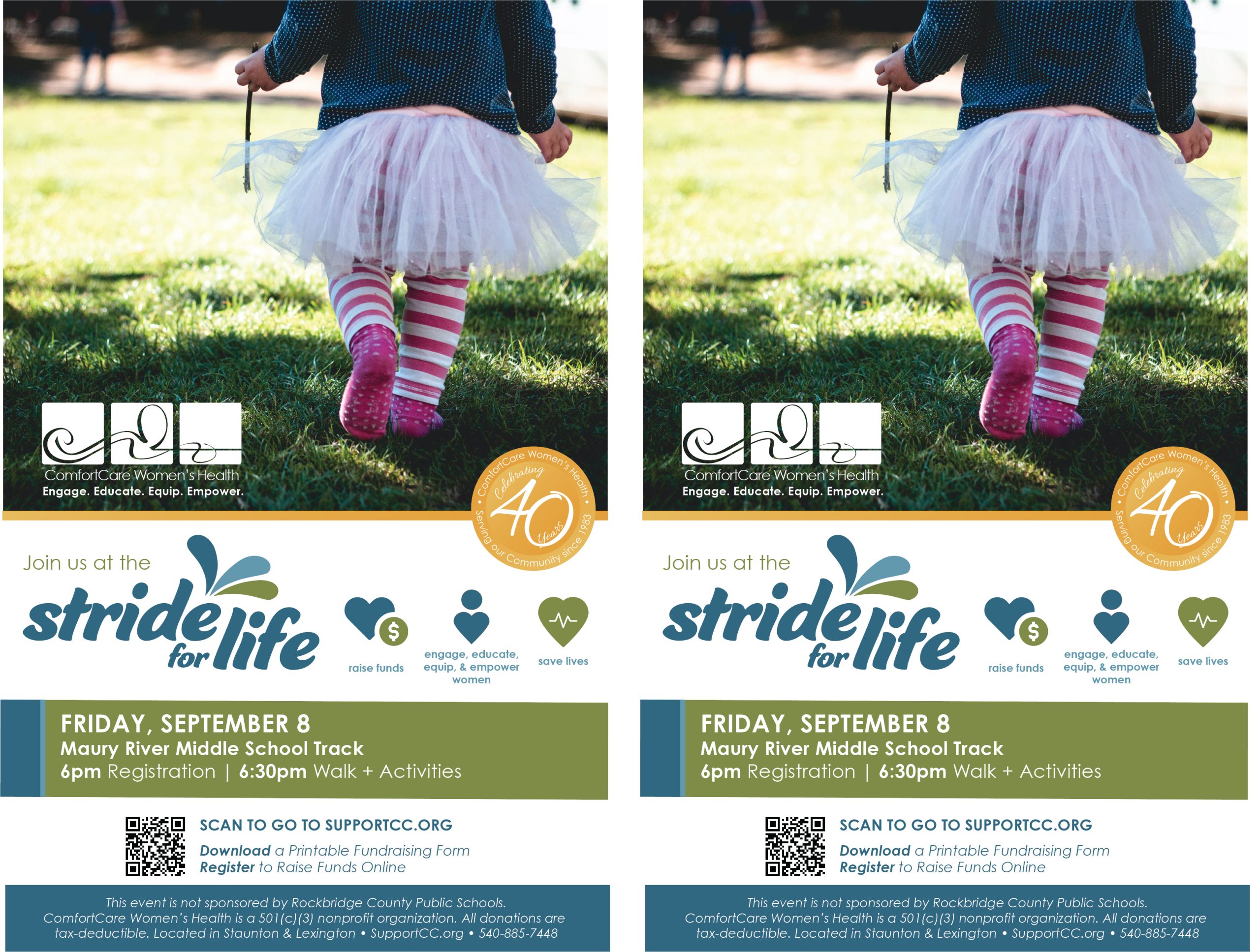 STRIDE FOR LIFE ComfortCare Women's Health